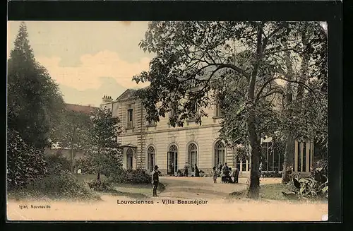AK Louveciennes, Villa Beauséjour