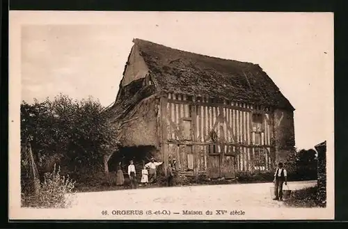 AK Orgerus, Maison du XVe siècle