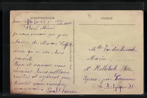 AK Maisons-Laffitte, Rue de la Muette