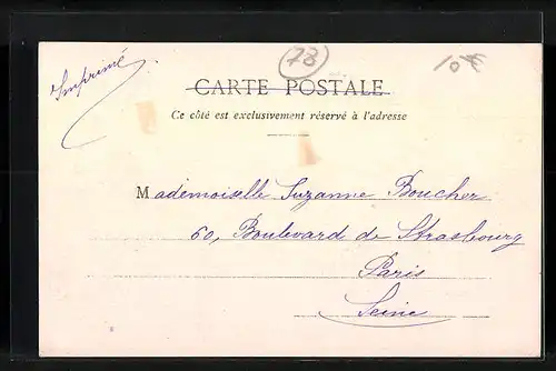 AK Le Vésinet, La Rue de l`Église