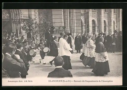 AK Elancourt, Souvenir du Cinquantenaire de l`Assomption