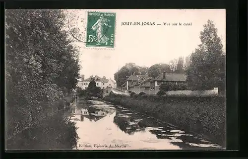 AK Jouy-en-Josas, Vue sur le canal