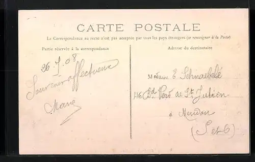 AK Jouy-en-Josas, Vue sur le canal