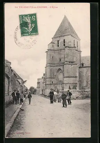 AK La Villeneuve-en-Chevrie, L`Eglise