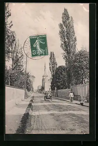 AK Maisons-Laffitte, Rue de l`Eglise