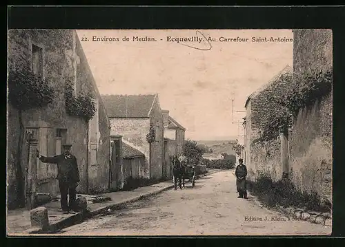 AK Ecquevilly, Au Carrefour Saint-Antoine