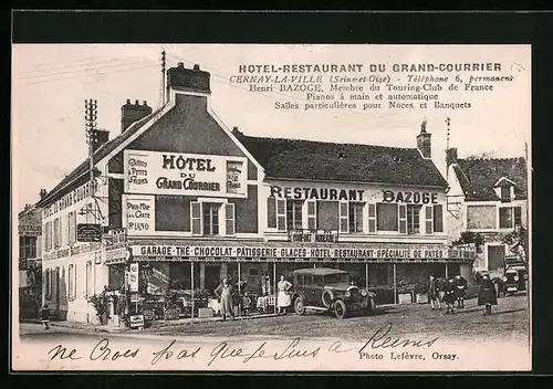 AK Cernay-la-Ville, Hotel-Restaurant Du Grand-Courrier