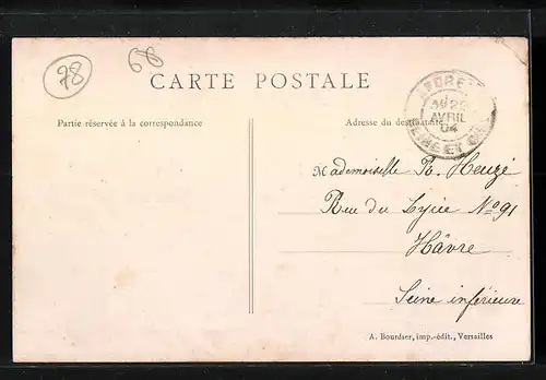 AK Maurecourt, Rue de Paris