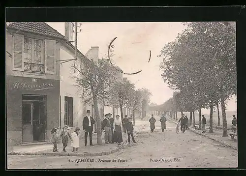 AK Achères, Avenue de Poissy