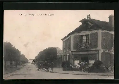 AK Le Perray, Avenue de la gare