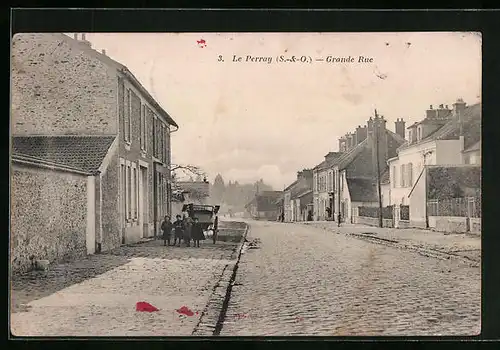 AK Le Perray, Grande Rue