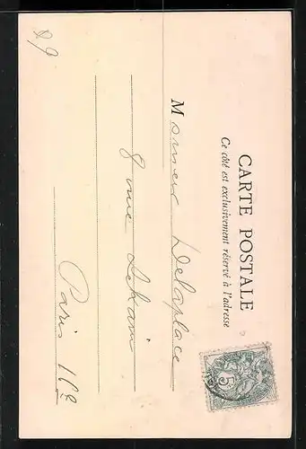 AK Andrésy, La Rue de l`Eglise