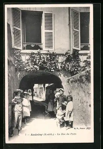 AK Andrésy, La Rue du Puits