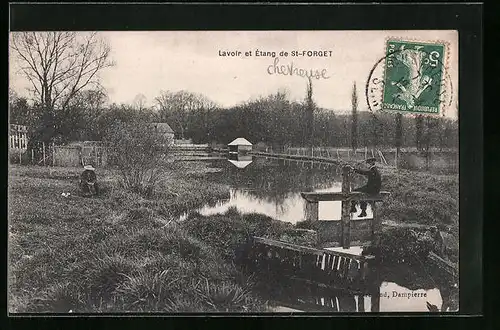 AK St-Forget, Lavoir et Étang