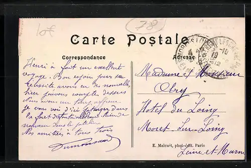 AK Vaux-de-Cernay, L`Abbaye un jour de chasse à courre