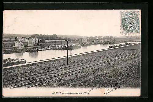 AK Maurecourt, Le Port sur l`Oise
