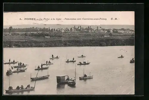 AK Poissy, La Peche à la ligne