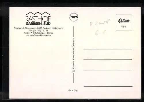 AK Rasthof Garbsen-Süd in verschiedenen Ansichten