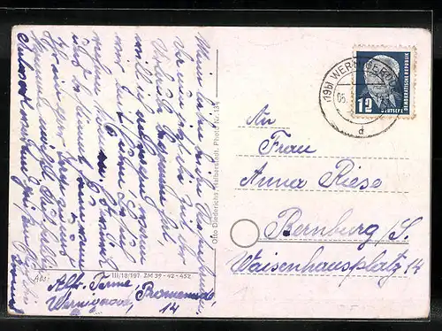 AK Wernigerode am Harz, Schöne Ecke mit Schloss und Bäckerei