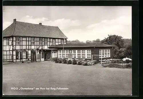 AK Pansfelde, HOG Gartenhaus bei Burg Falkenstein