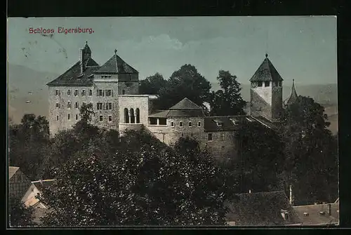 AK Bad Elgersburg, Ansicht der Burg