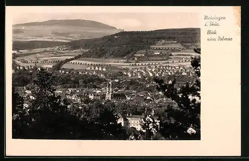 AK Meiningen i. Thür., Blick zum Dolmar