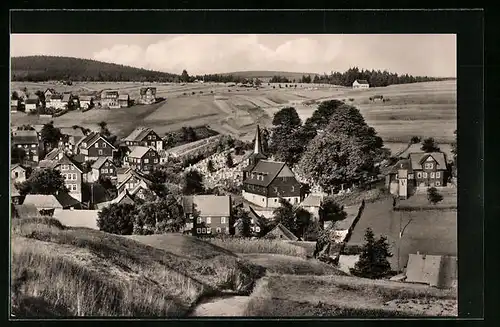 AK Heubach /Thür., Blick auf die Gemeindekirche