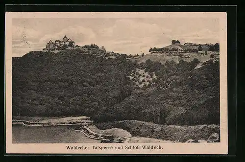 AK Waldeck, Talsperre und Schloss Waldeck