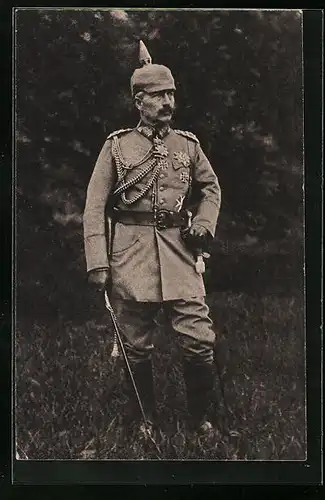 AK Kaiser Wilhelm II. im Felde