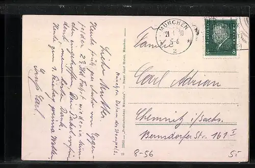 AK München, Kneiphof im Hofbräuhaus