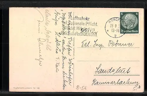 AK München, Hofbräuhaus, Festsaal