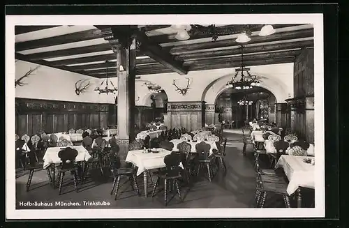AK München, Hofbräuhaus, Trinkstube