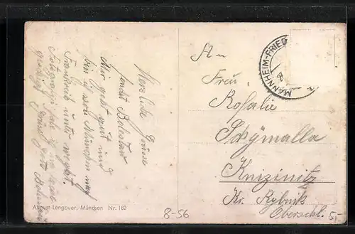 AK München, Hofbräuhaus, Festsaal