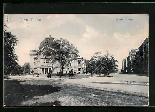 AK Gera /Reuss, Fürstliches Theater