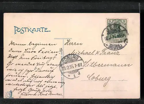 AK Gera /Reuss, Fürstliches Theater