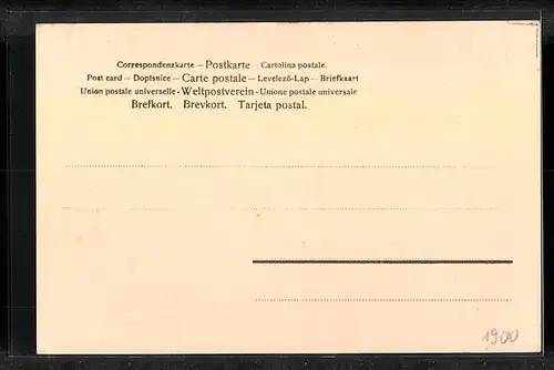 AK Karlsruhe, Carl Friedrich-Denkmal