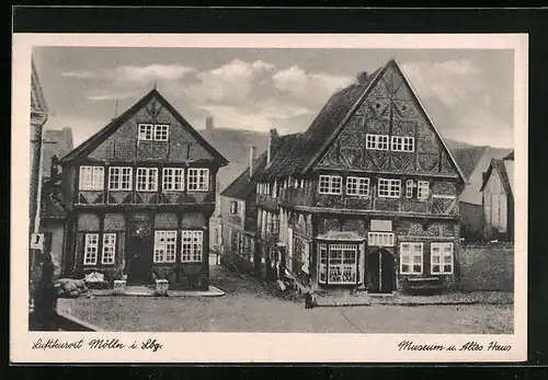 AK Mölln i. Lbg., Museum und altes Haus