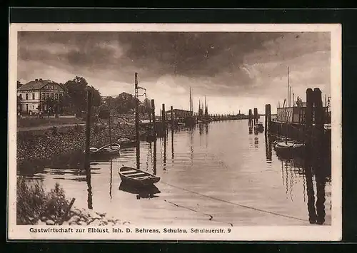 AK Schulau, Gastwirtschaft zur Elblust, Schulauerstrasse 9