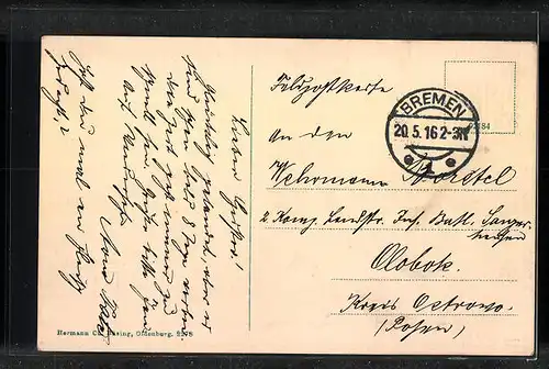 AK Bremen, Grosse Weserbrücke