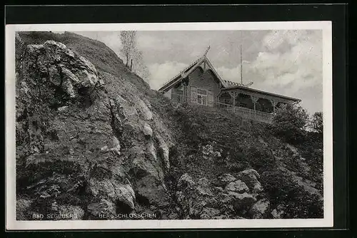 AK Bad Segeberg, Restaurant Bergschlösschen