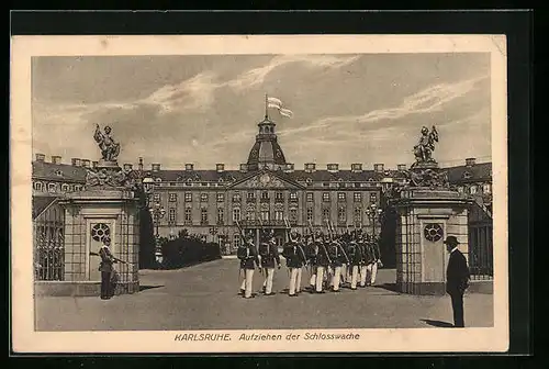 AK Karlsruhe, Aufziehen der Schlosswache