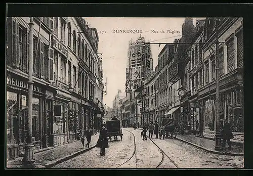 AK Dunkerque, Rue de l`Eglise