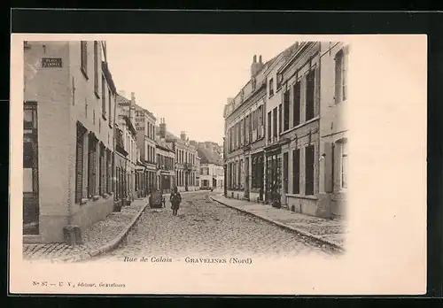 AK Gravelines, Rue de Calais
