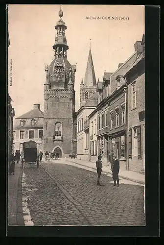 AK Comines, Beffroi, Rue d`Hurlupin