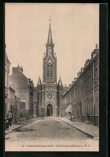 AK Canteleu-lez-Lille, L`Eglise Saint-Sépulcre