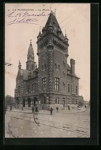 AK La Madeleine, La Mairie