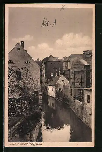 AK Zeitz, Motiv am Mühlgraben