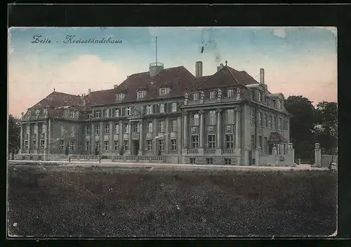 AK Zeitz, Ansicht vom Kreisständehaus