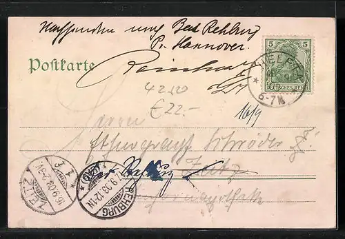 AK Eisleben, Marktplatz mit Strassenbahn