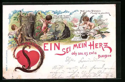 AK Amor verfasst Liebesbekundungen